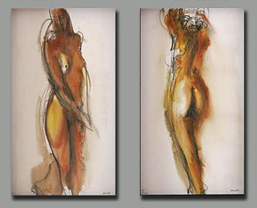 Dafen Oil Painting on canvas the nude girl -set169 - Click Image to Close